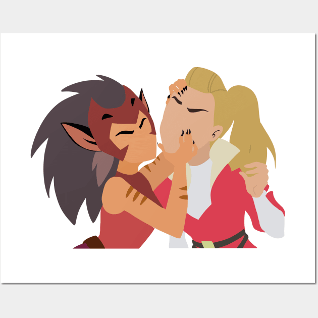 Catradora (Digital Drawing) Wall Art by brendalee